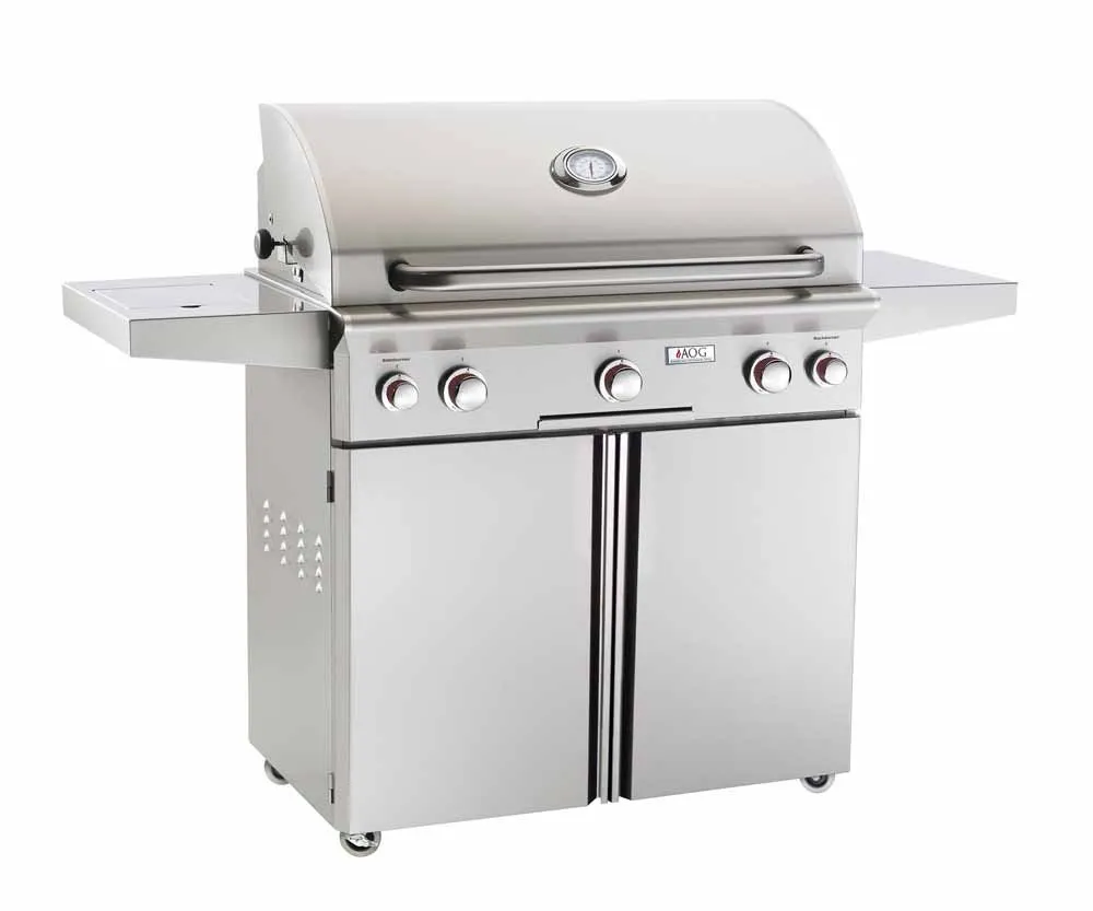 American Outdoor Grill | 36” T-Series Propane Grill with Rotisserie & Side Burner