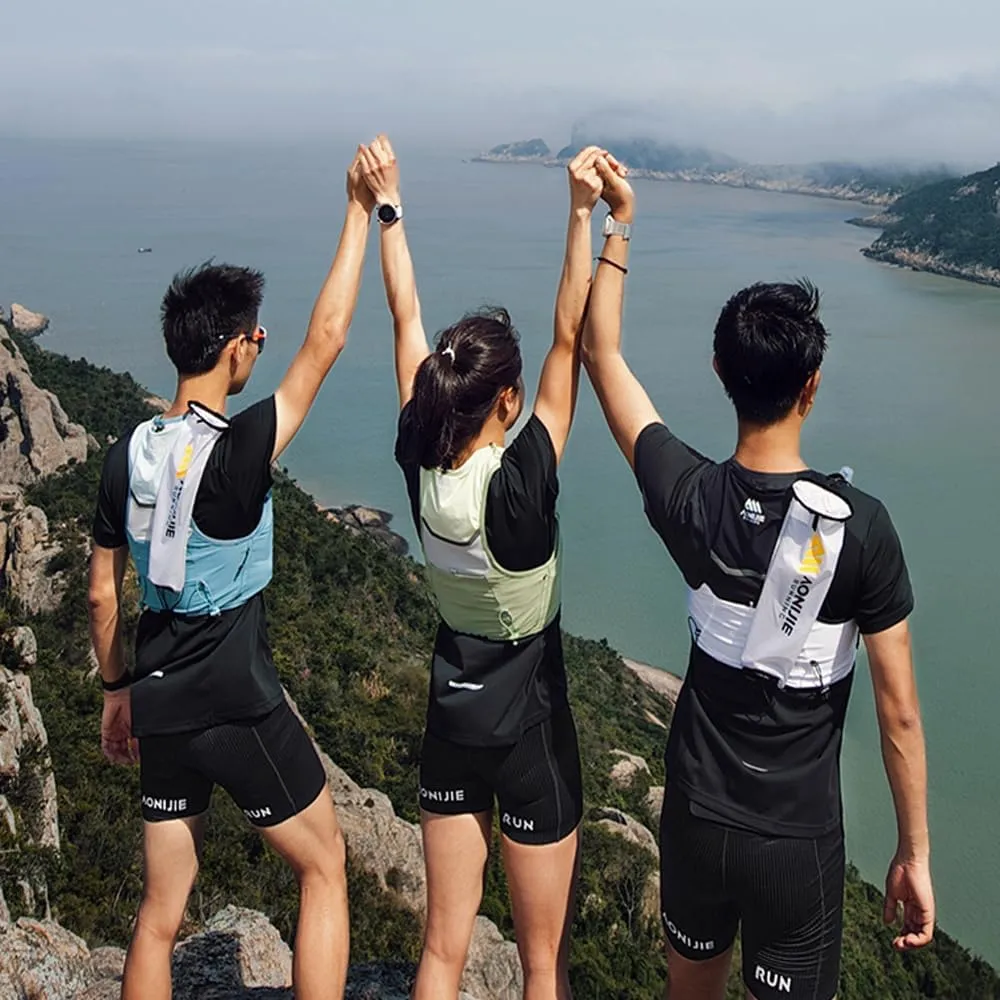 AONIJIE 5L Lightweight Trail Running Backpack for Men Women, Race Hydration Vest, Off Road Accessories for Outdoor Climbing Mountaineering
