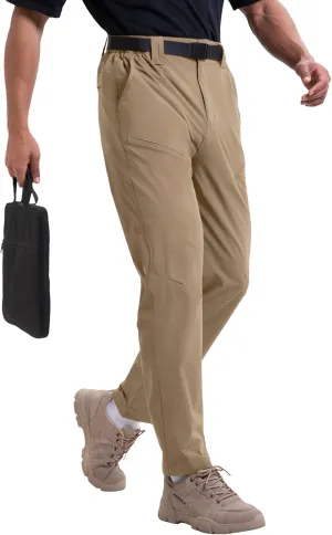 Arunlluta Hiking Pants Men Quick Dry Travel Pants for Men Stretch Work Pants Lightweight Mens Golf Pants Water Resistant