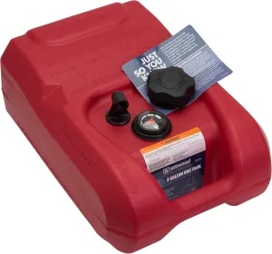 Attwood 8803LPG2S EPA and CARB Certified Portable Boat Gas Tank with Gauge, 3 Gallon Capacity