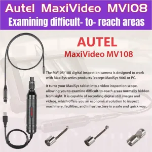 Autel MaxiCheck MX900 Obd2 Scanner   Free MaxiVideo MV108, All System Diagnostic Scan Tool for Cars with 40  Reset Services, Better Autos maxisys Tool, Upgrade of autel MX 808 MK 808 900 S PRO