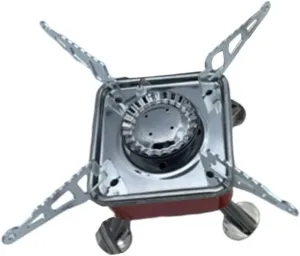 Auto Portable Camping Stove Windproof Gas Cooker Windscreen Folding Outdoor Grill for Hiking