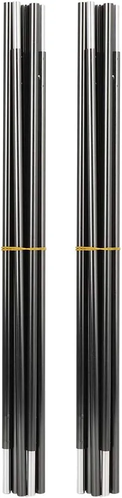 Aviation Aluminum Tent Pole | Double Support Frame for 2 - Person Tents | Lightweight & Portable Outdoor Accessory | 3.44m Length, 466g Weight