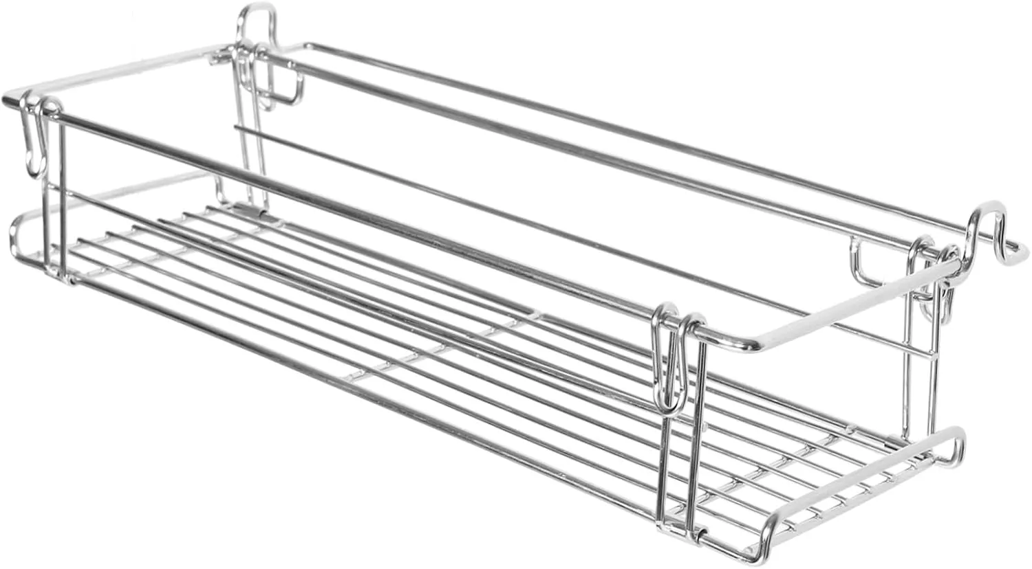 balacoo Camping Table Folding Rack Hanging Basket Multi-Function Storage Organizer for BBQ Outdoor Activities