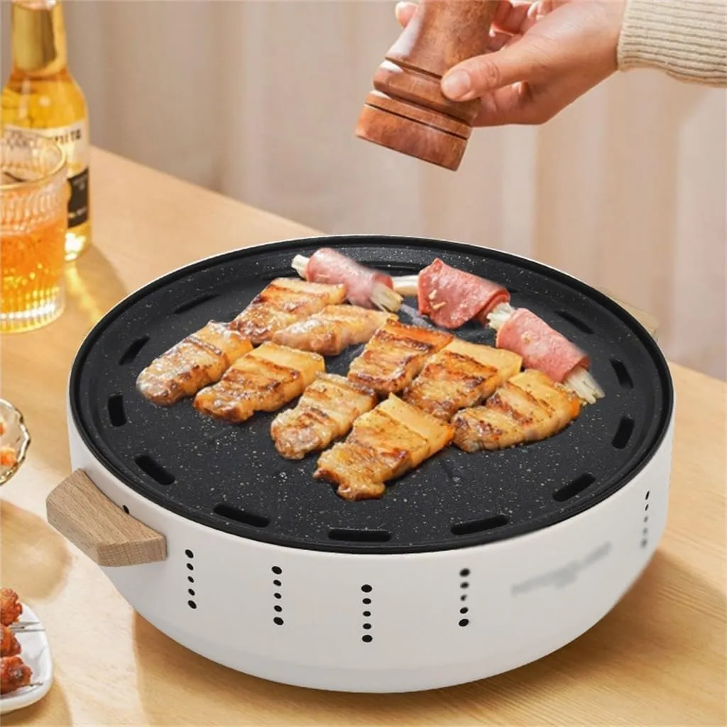 Barbecue Grill Outdoor Home Barbecue Rack Camping Charcoal Grill Indoor Barbecue Grill Meat Rack