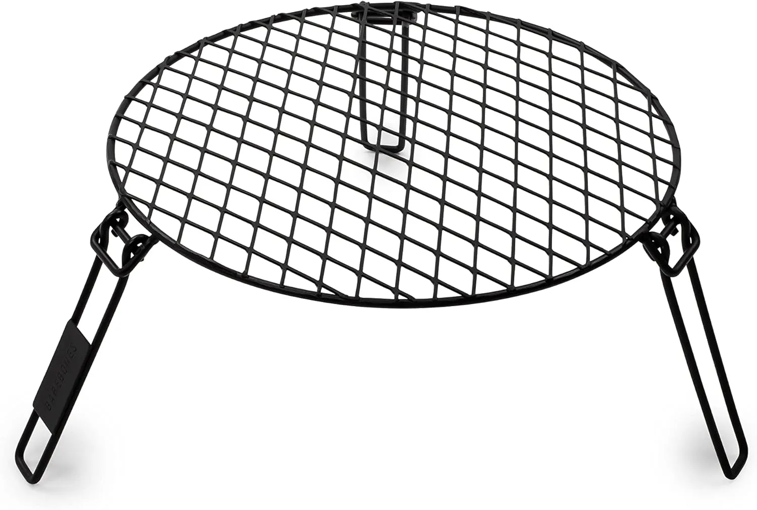 Barebones Barebones Fire Pit Grill Grate - Circular, Camping Grill Grate - Foldable Fire Pit and Campfire Grate Over Fire Pit
