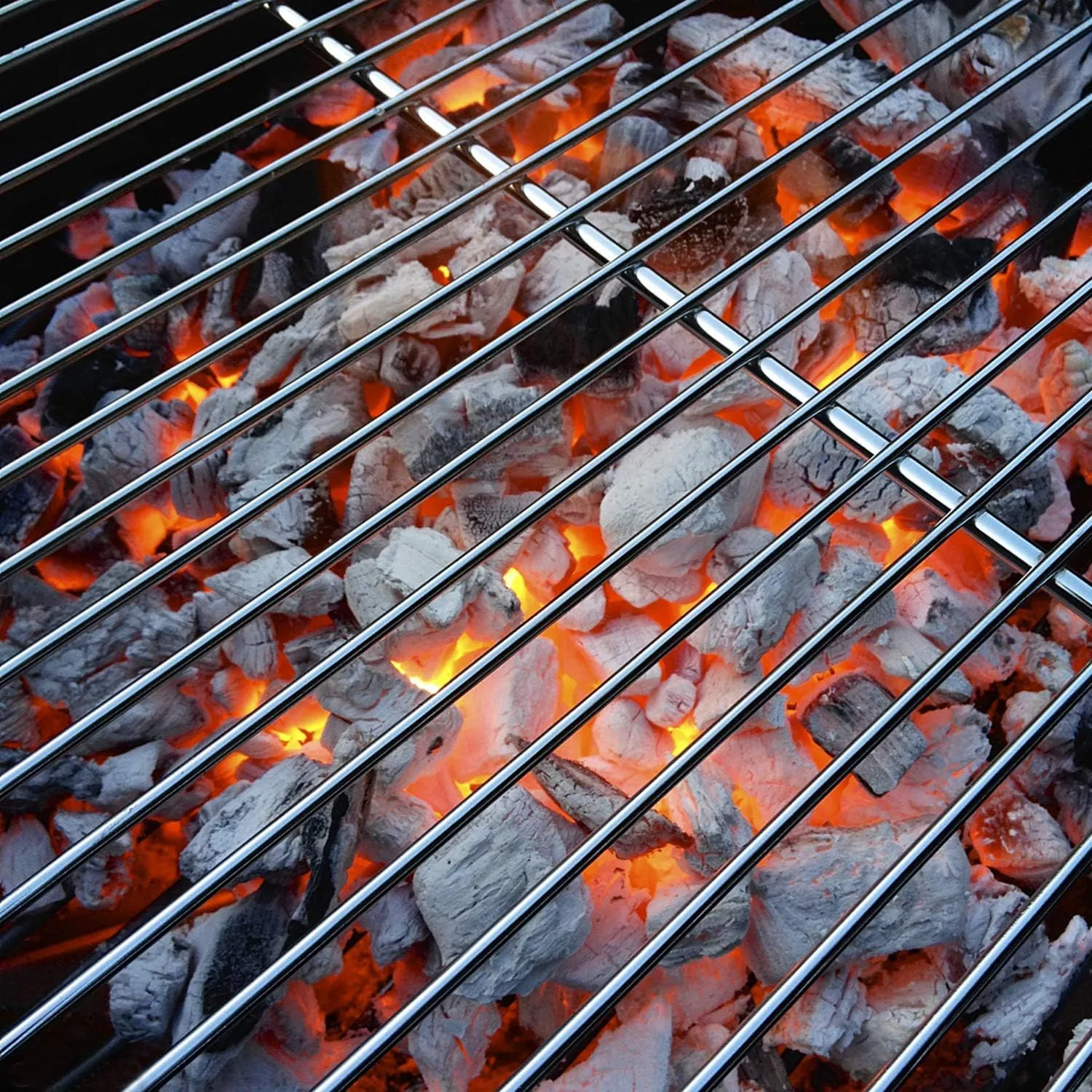 BBQ Grill Grates Replacement, Stainless Steel Barbecue Wire Mesh, Multifunction Cooking Grate for Outdoor Grill 2 Pack （20 13/16''*12 7/8''）