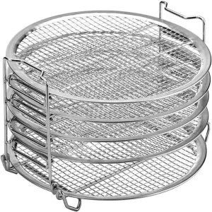BBQ Grill Outdoor Air Fryer Accessories 5-Layer Grill for Dehydrator Stand Food Grade for Dehydrator Rack tand Acce