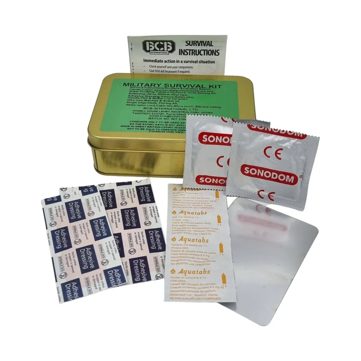 BCB Military Survival Kit camping hiking hunting emergency rescue essentials