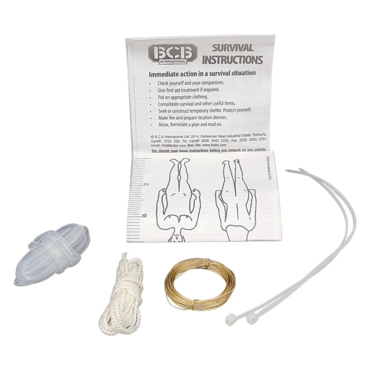 BCB Military Survival Kit camping hiking hunting emergency rescue essentials