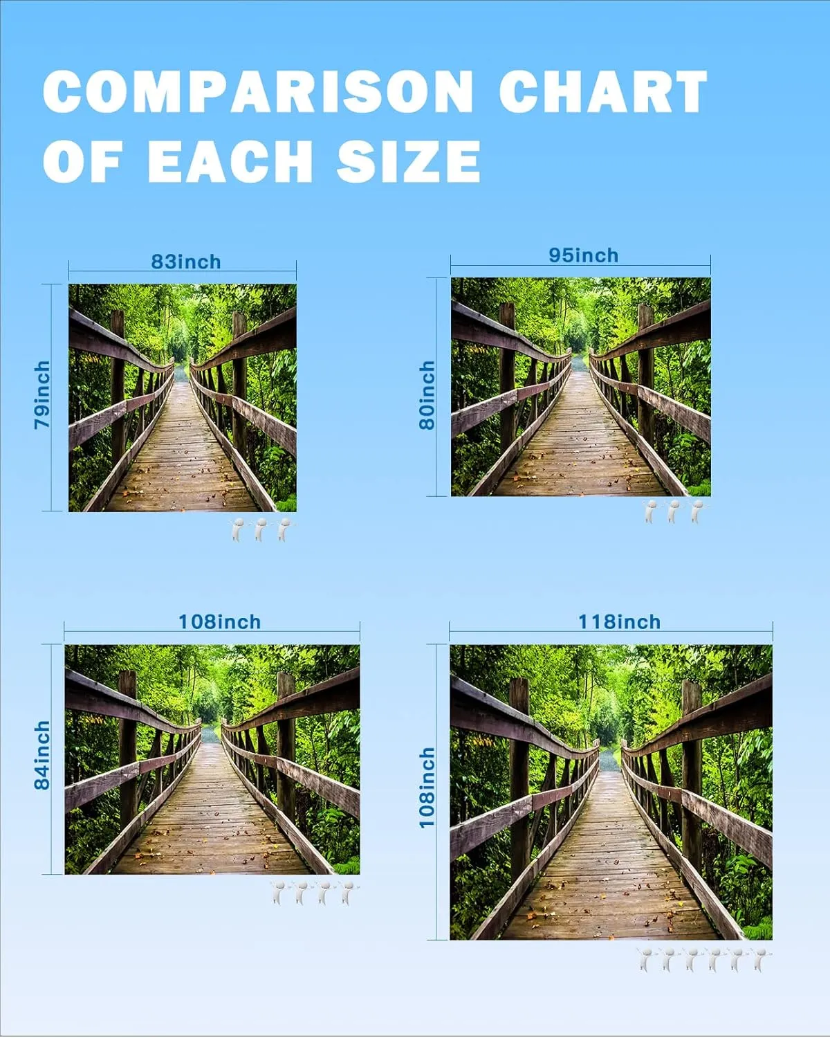 Beach Blanket Sandproof, Forest Retro Wooden Bridge Green Nature Path Scenery Waterproof Beach Mat Lightweight Quick Drying Picnic Blanket Beach Essentials for Travel Camping Hiking 83x79in