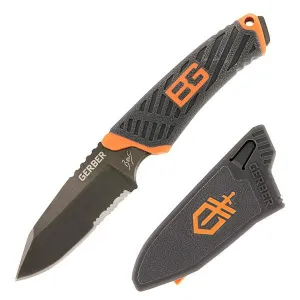 Bear Grylls Compact, Black-Orange Handle, Black ComboEdge