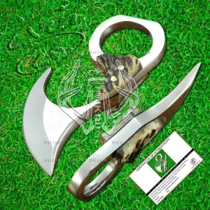 Beautiful Handmade 4" Miniature Stag Antler D2 Steel Blade Hunting Camping Knife – Best Gift for Anniversary, Birthday, Christmas for Him/Her