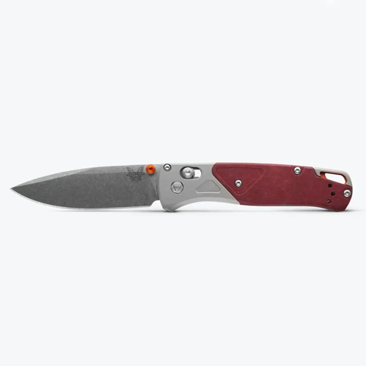 Benchmade 535-09 Bugout® Grey/Redstone Aluminium & Richlite Folding Knife