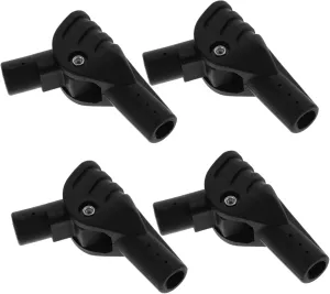 BESPORTBLE 4pcs Tent Support Rod Adapters Tent Building Connectors for Camping Lightweight Sturdy Repairing Joints Easy Installation Compact Design for Structures