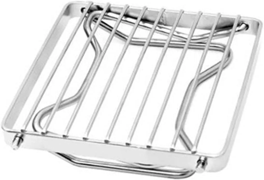 BESPORTBLE Compact Camping Grill Stainless Steel Folding Barbecue BBQ Tools Bag for Outdoor