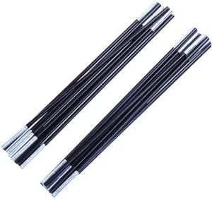 BESPORTBLE Fiberglass Tent Poles Replacement Kit 2pcs 7 Sections for Multiplayer Camping