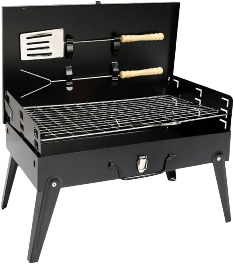 BESPORTBLE Picnic Barbecue Stove Compact Portable Bbq Grill Griddle Barbeque Grill Outdoor Tools