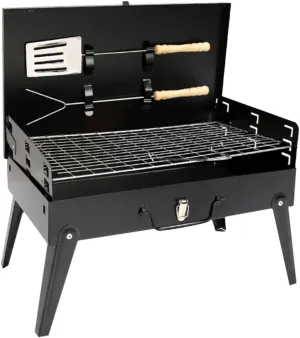BESPORTBLE Picnic Barbecue Stove Compact Portable Bbq Grill Griddle Barbeque Grill Outdoor Tools
