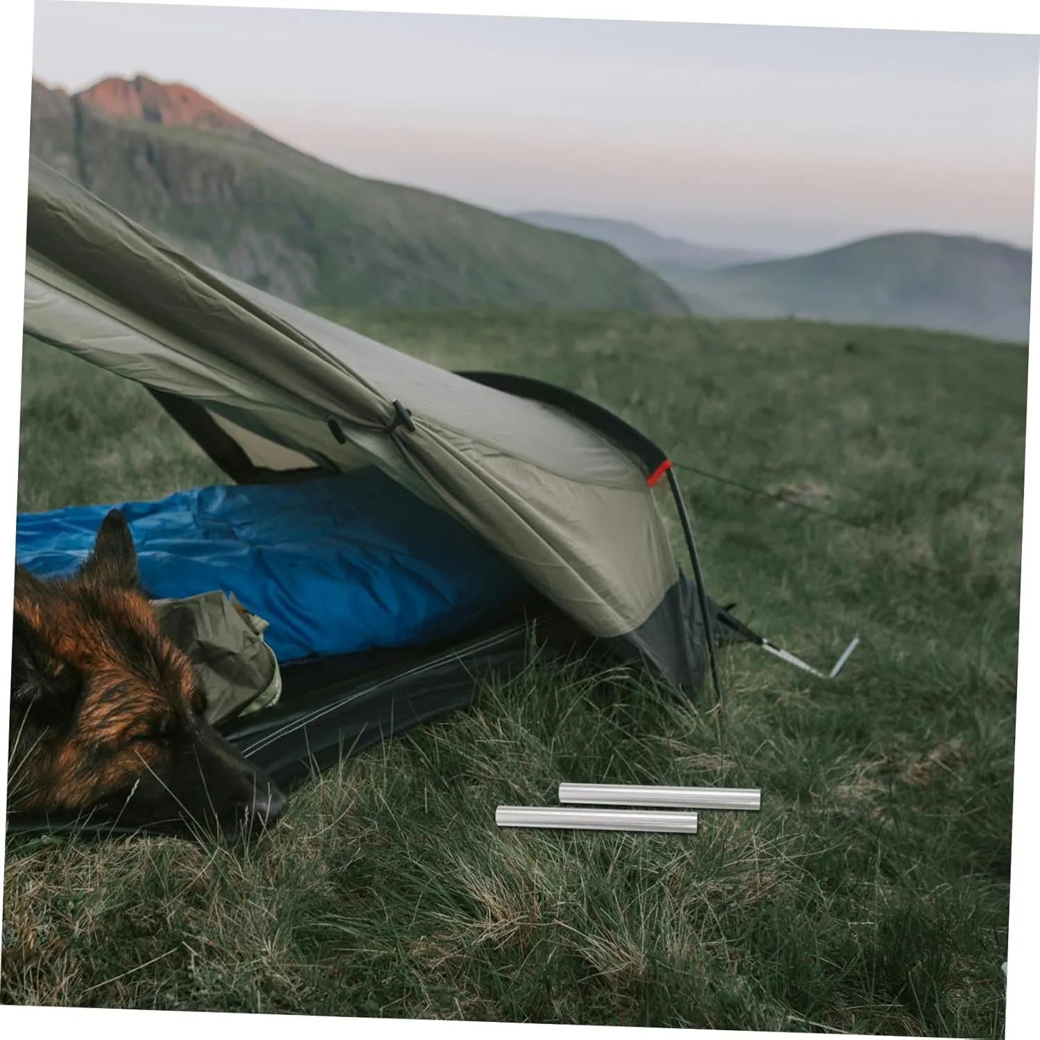 BESPORTBLE Tent Pole Re Pipe Tent Re Outdoor Tent Tube Tent Pole Connectors Tent Parts Replacement Poles Camping