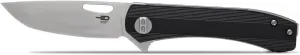 BESTECH KNIVES BANDIT - EDC Folding Pocket Knife - Linerlock, G10 or Micarta Scales, N690 Steel Blade, Kaviso Exclusive (Black G10)