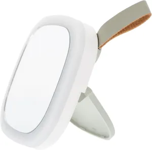 BESTYASH Portable LED Makeup Mirror with Night Light Rechargeable Compact Mirror for Travel Brightness Design Excellent Illumination for Effortless Makeup Application