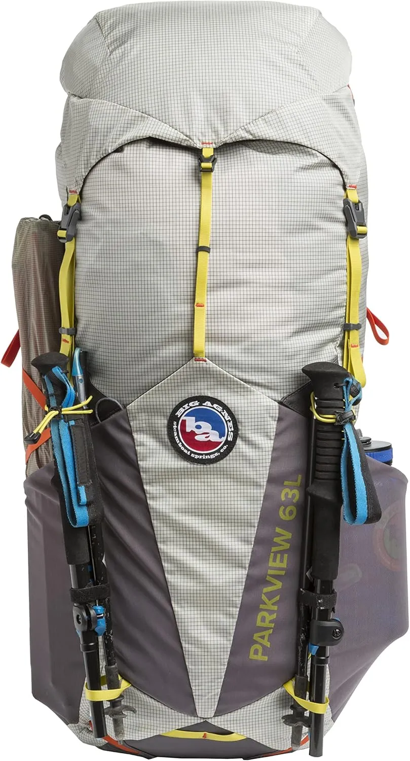 Big Agnes Parkview 63L Backpack for Multiday Hiking