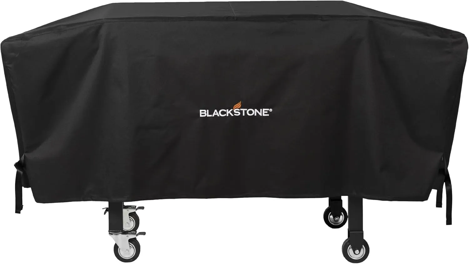 Blackstone 1528 600D Polyester Heavy Duty Flat top Gas Grill Cover, Water Resistant Exclusively Fits 36" Griddle Cooking Station, Black