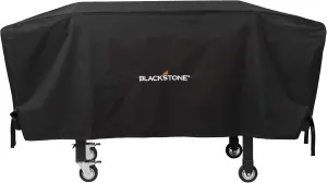 Blackstone 1528 600D Polyester Heavy Duty Flat top Gas Grill Cover, Water Resistant Exclusively Fits 36" Griddle Cooking Station, Black