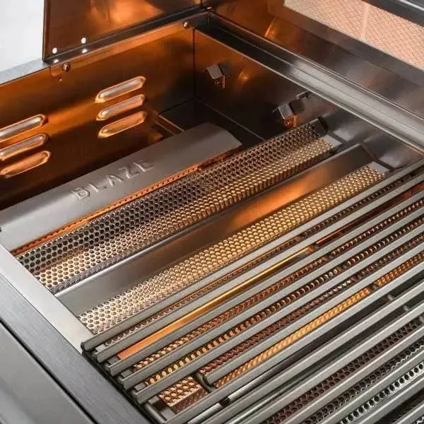 Blaze Grills Premium LTE 32” 4-Burner Gas Grill with Rear Burner and Built-In Lights