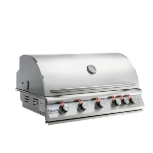 Blaze Grills Premium LTE 40” 5-Burner Gas Grill with Rear Burner and Built-In Lights