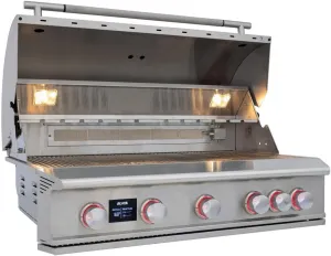 Blaze LTE PRO | 40-Inch 5 Burner Grill | Built-in Natural Gas Grill | Professional Stainless Steel BBQ | Rear Infrared Burner   Rotisserie Kit | BLZ-5LTEPRO-NG