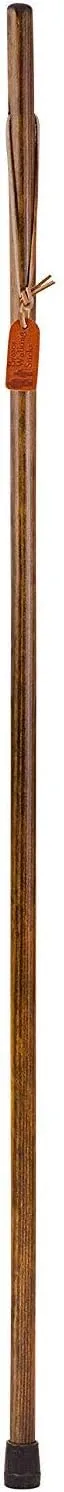 Brazos Straight Pine Wood Walking Stick, Handcrafted Wooden Staff, Hiking Stick for Men and Women, Trekking Pole, Wooden Walking Stick, Made in The USA, 48 Inches, Brown, 4 Foot (Pack of 2)