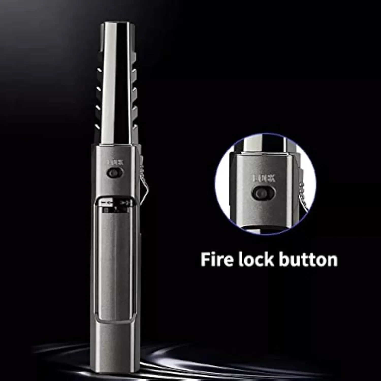 BrightFire Lighter, Bright Fire Torch Lighter, Solar Beam Torch, Fireblaze Electric Lighter,Fire Blaze Lighter, Brightfire Refillable, Brightfire Lighter Waterproof and Windproof for Men(B