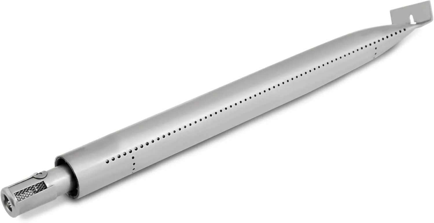 Broil King 18631 Tube Baron Burner, Measures 15.77-Inches Long, Chrome