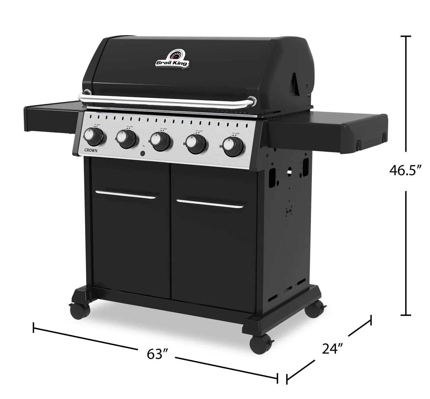 Broil King Crown™ 520 45,000-BTU Propane Gas BBQ - 866254  | Barbecue à gaz propane de 45 000 BTU Broil King CrownMCde série 520 - 866254  | 866254LP
