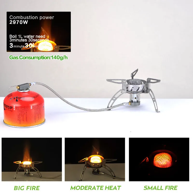 BRS-107 Windproof Stove Head Outdoor Gas Camping Stove