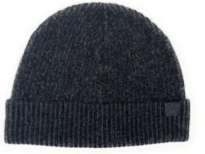 Bruno Magli 100% Italian Cashmere Hat for Men – Men’s Knit Winter Beanie