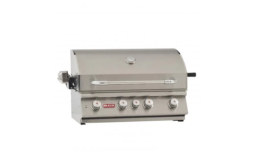 Bull Angus 30 Inch Propane Gas Grill with Lights and Rotisserie