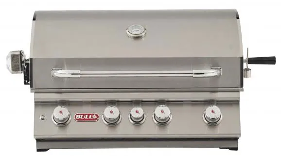 Bull Angus 30 Inch Propane Gas Grill with Lights and Rotisserie