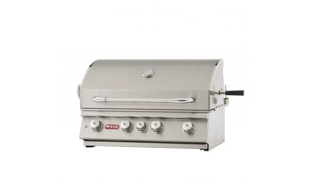 Bull Angus 30 Inch Propane Gas Grill with Lights and Rotisserie