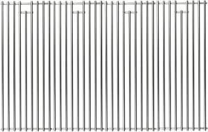 Bull Grill Grates Replacement for 16517 Bull 18248 LP, 18249 NG, Angus 47628, Brahma, Outlaw Steer Premium 69008,69009, Lonestar Select 87048,87049, 7 Burner Premium 18248, 18249, 4 Pack