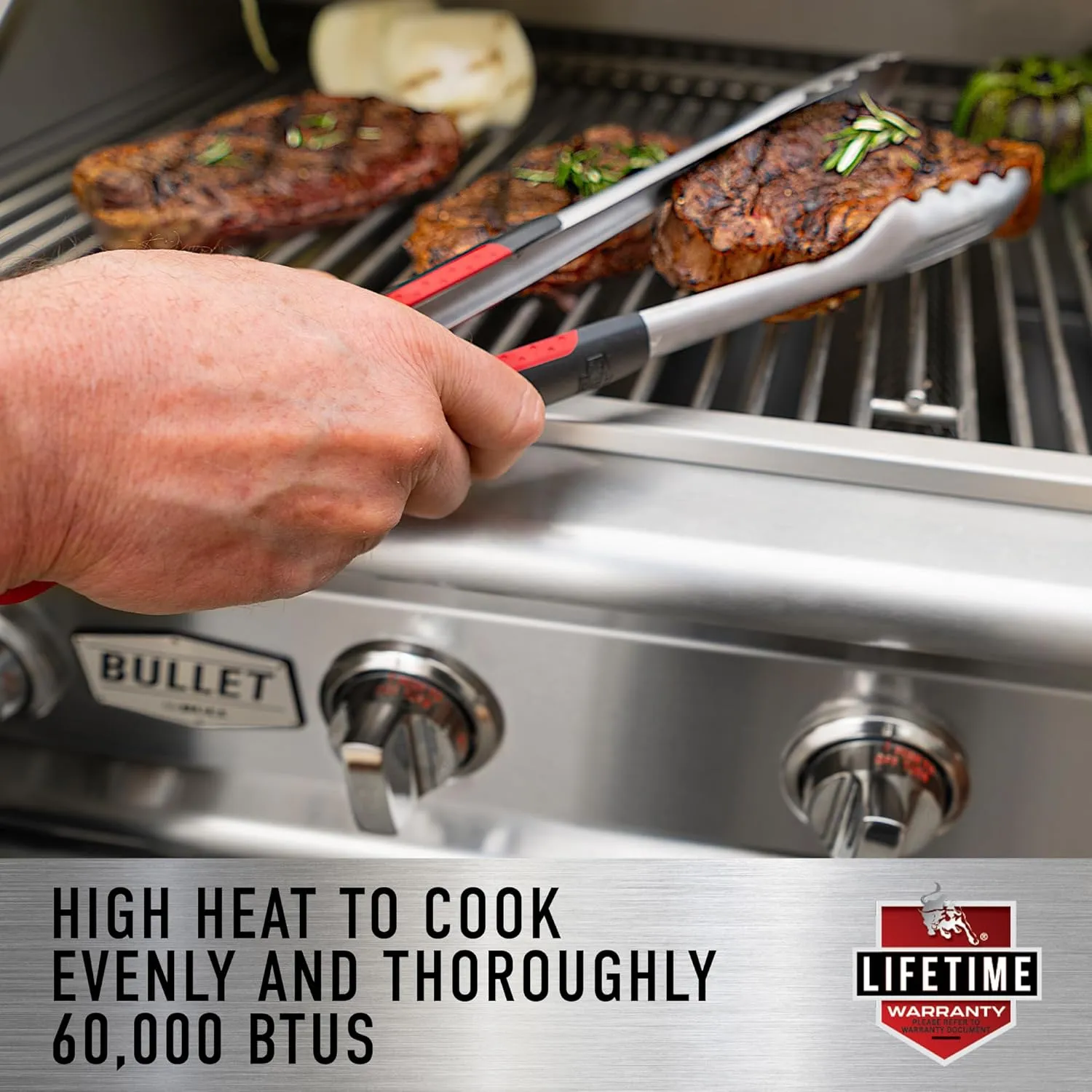 Bull Outlaw 30-Inch Built-In Grill (BG-26039), Natural Gas