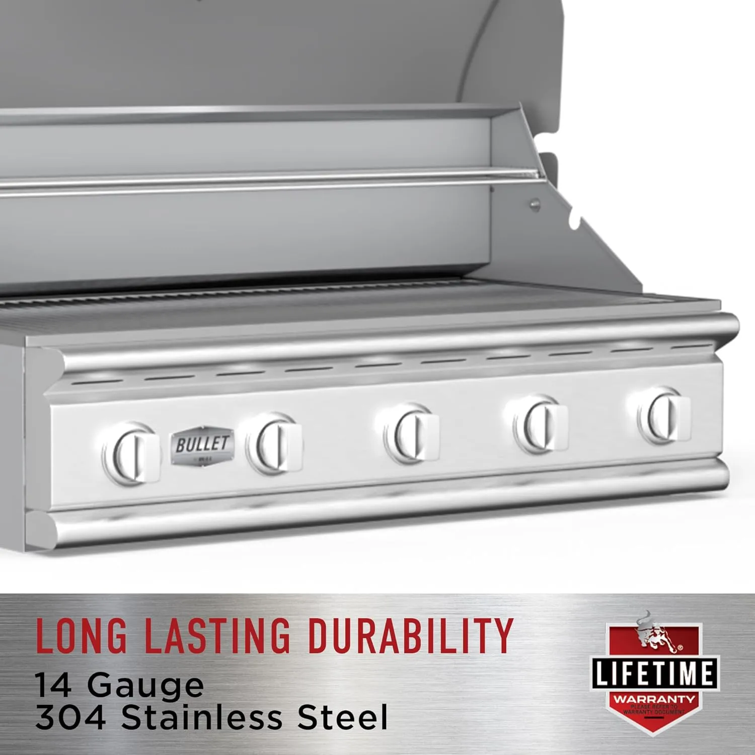 Bull Outlaw 30-Inch Built-In Grill (BG-26039), Natural Gas