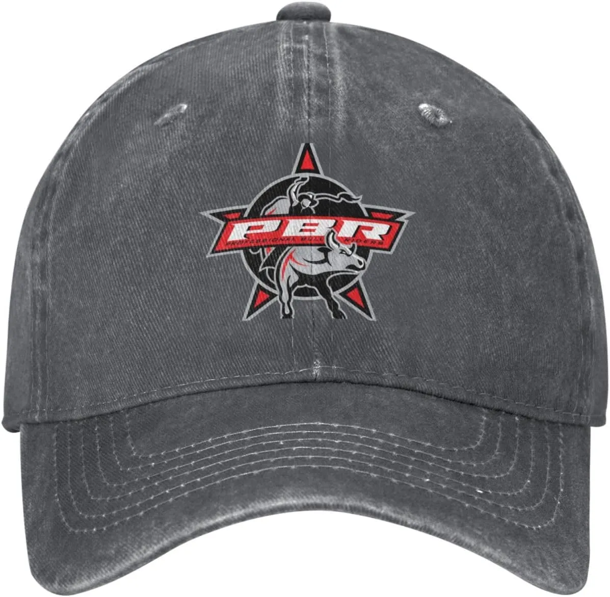 Bull Riding Us Flag Bull Rider Adult Cowboy Hat Womens Man Outdoor Casquette