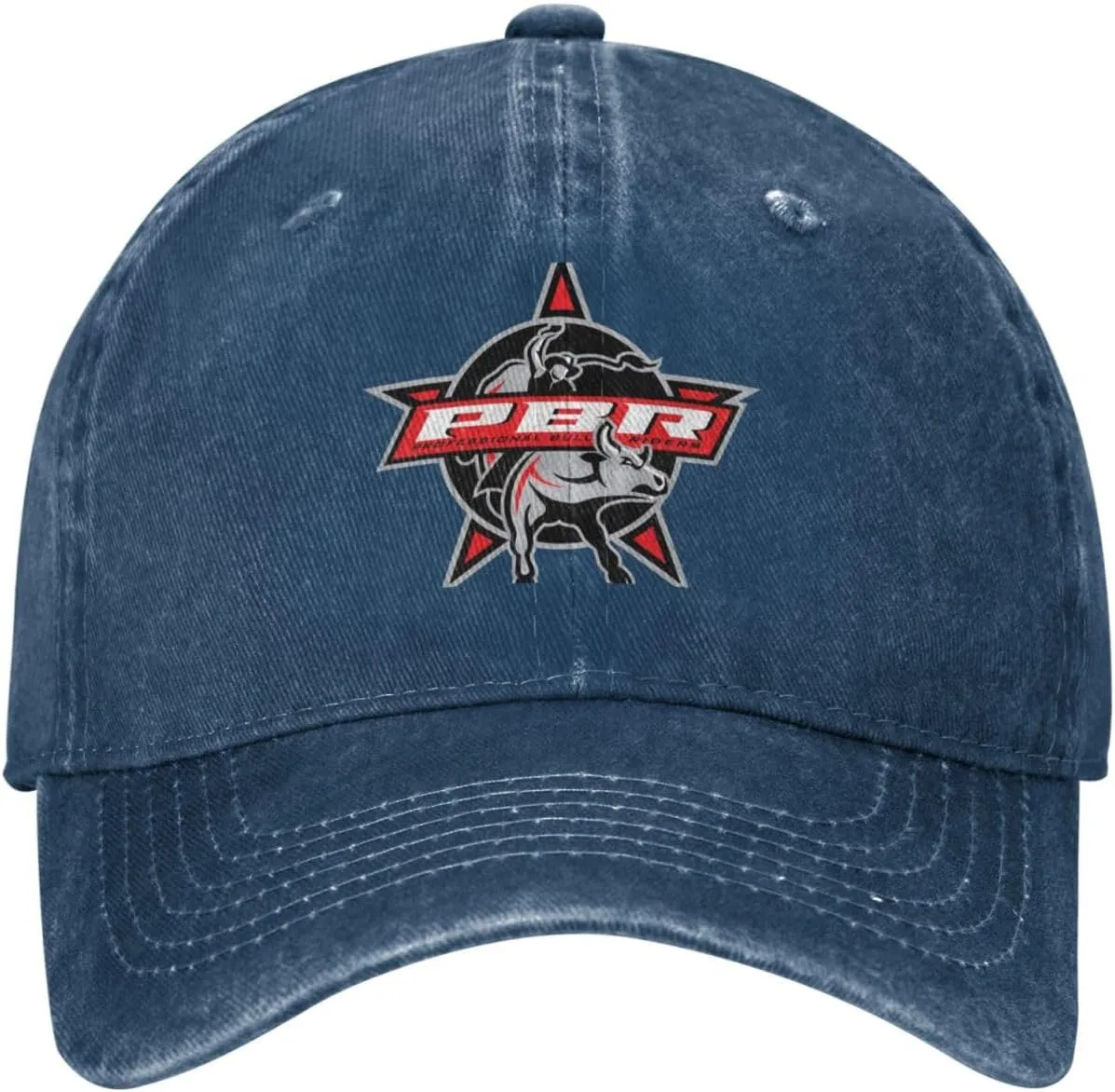 Bull Riding Us Flag Bull Rider Adult Cowboy Hat Womens Man Outdoor Casquette