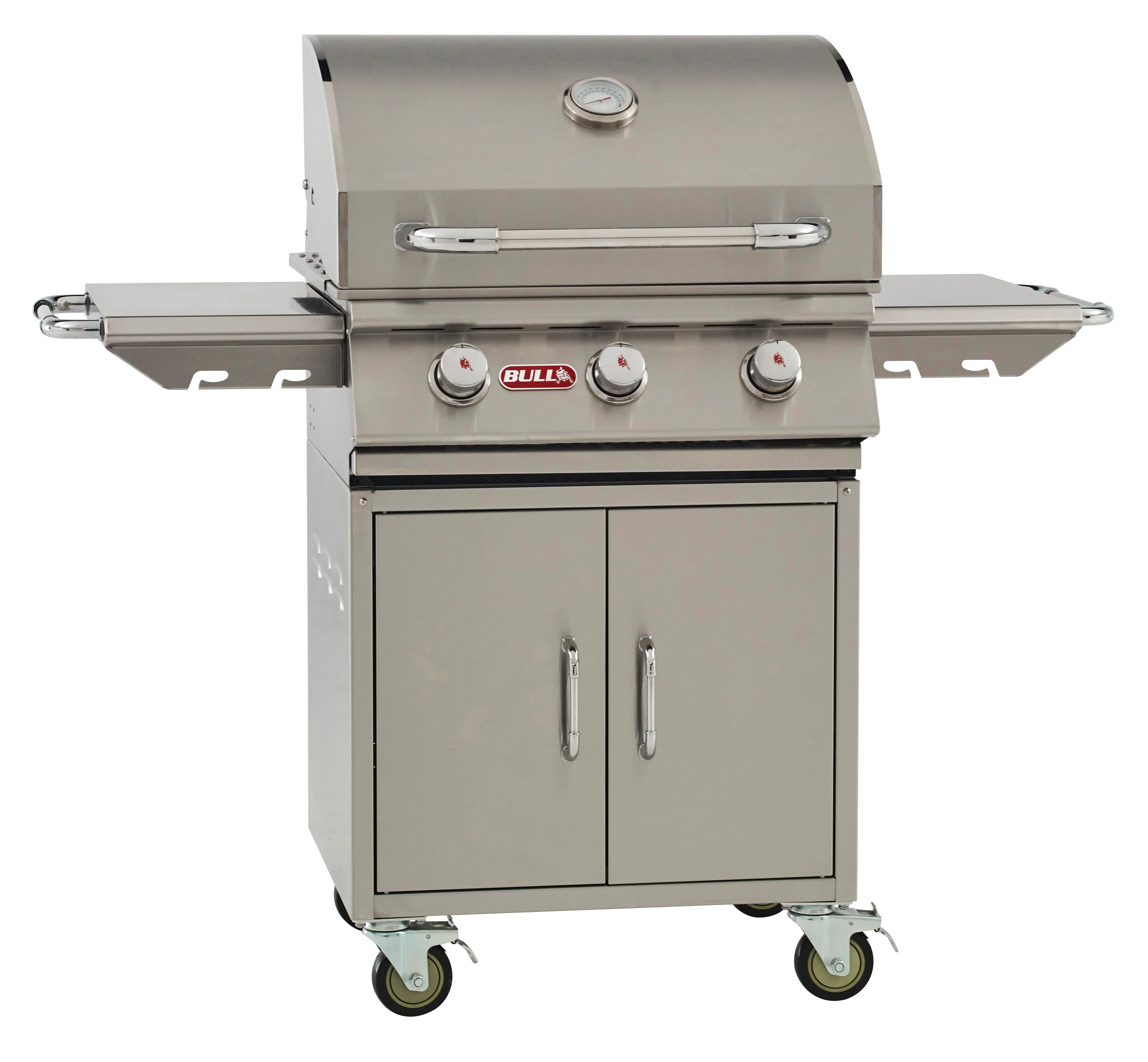 Bull Steer 24 Inch Propane Gas Grill on Cart