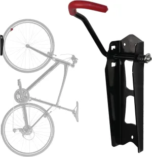 BV Bike Wall Mount with Scratch Protection - Heavy-Duty Vertical Bike Hanger with up to 40lb Capacity for Garage and Indoor Bike Storage, Foldable Design, Bike Rack Garage, Bike Hangers for Garage