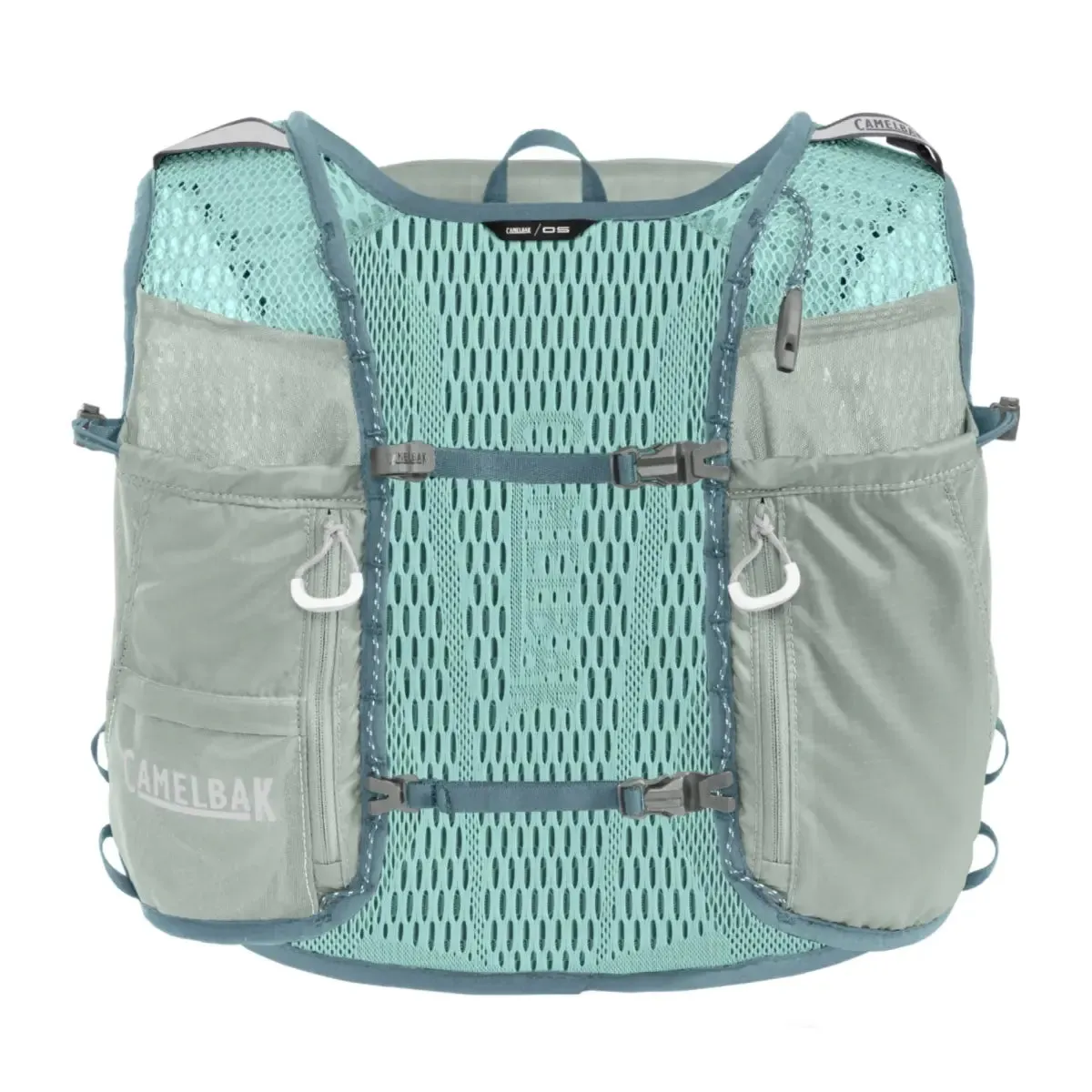 Camelbak Zephyr Pro Vest 1L Running Hydration Pack - Pigeon / Blue Surf