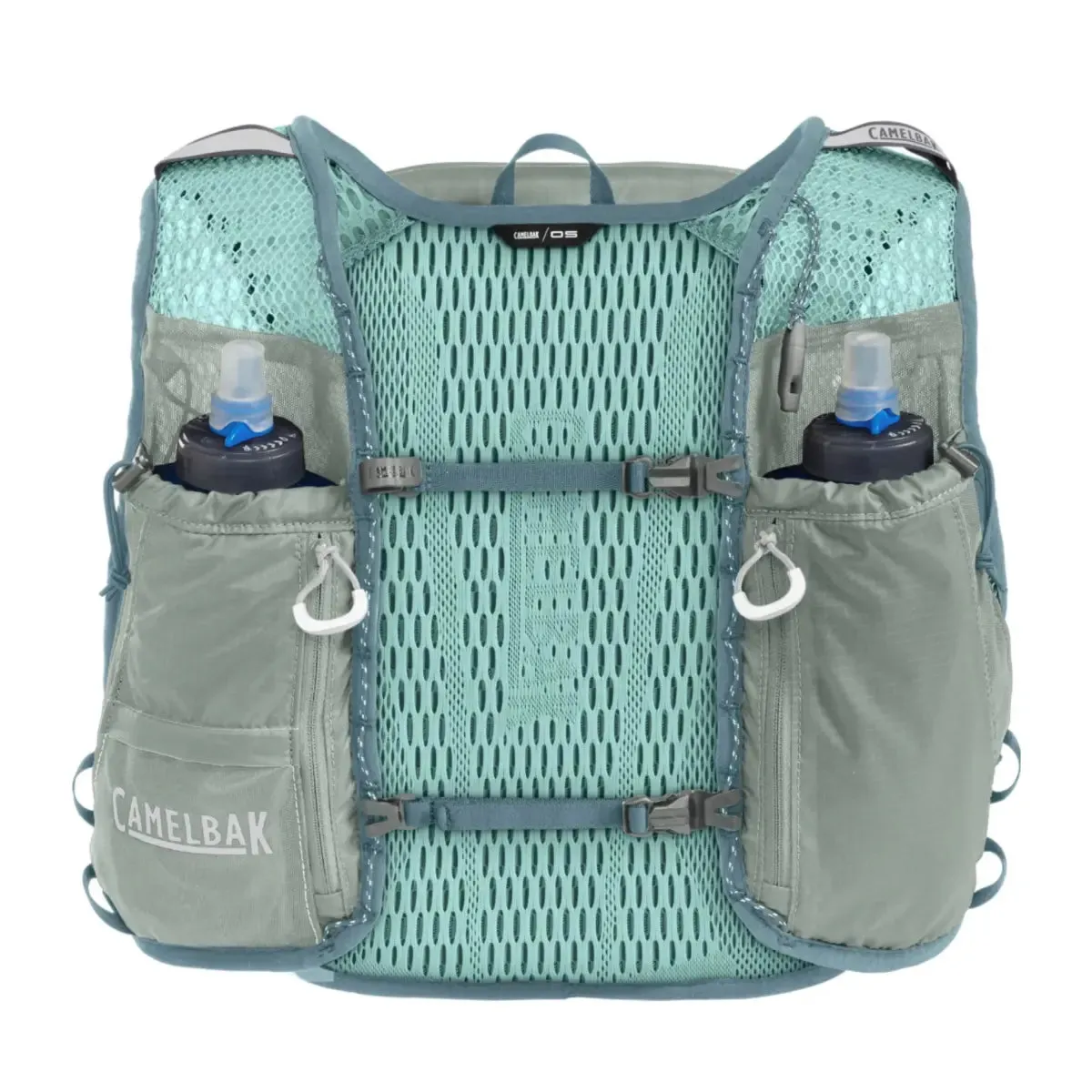 Camelbak Zephyr Pro Vest 1L Running Hydration Pack - Pigeon / Blue Surf